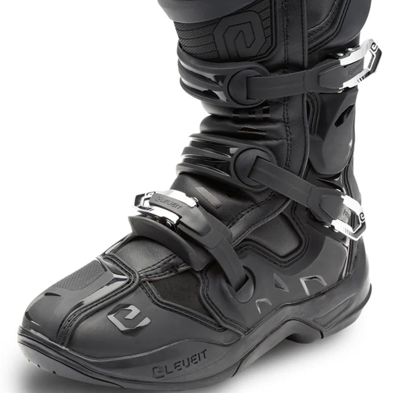 Eleveit X-Legend EVO motokrosa zābaki melni-melni