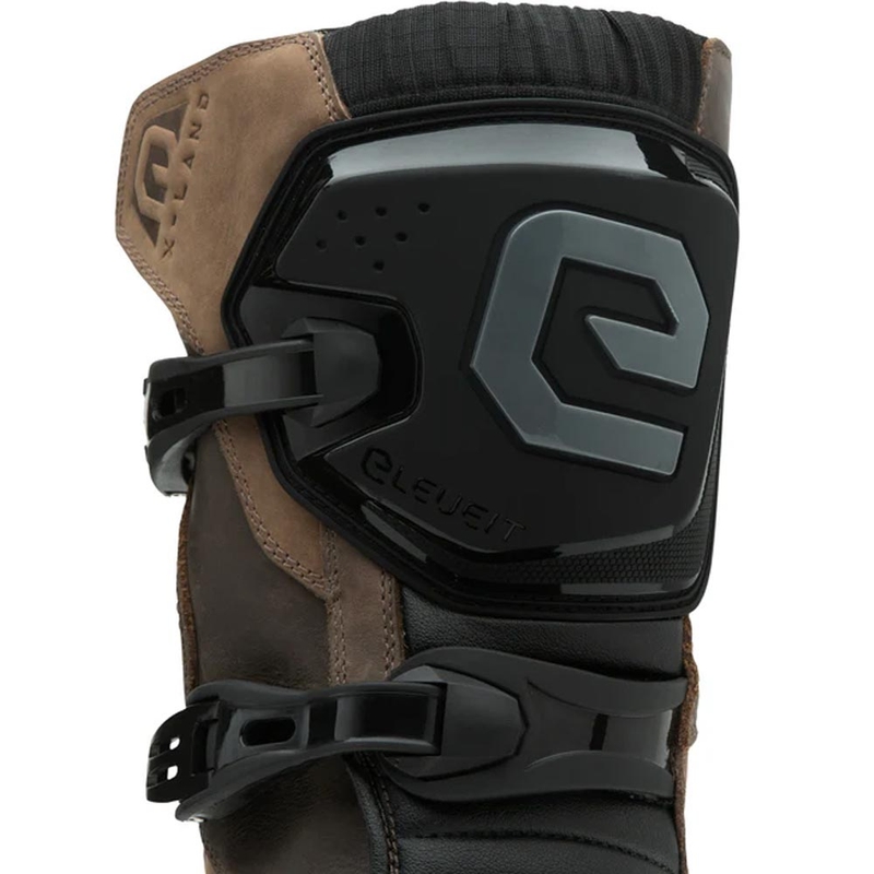 Eleveit X Land ADV E-Dry motocikla zābaki brūni