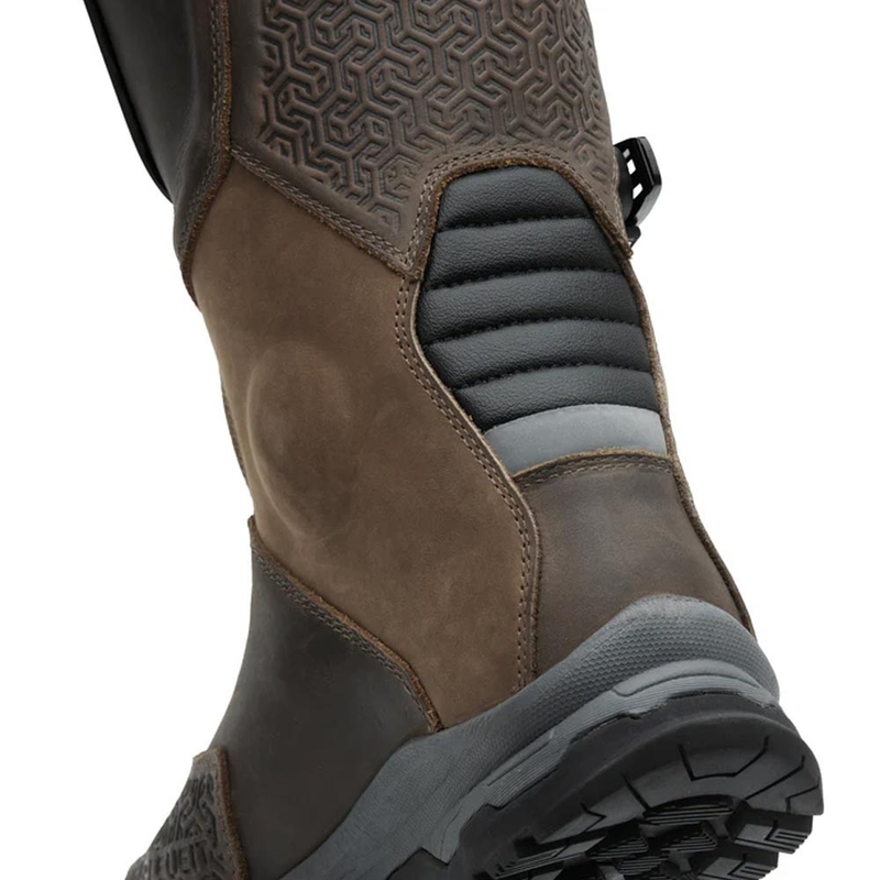 Eleveit X Land ADV E-Dry motocikla zābaki brūni