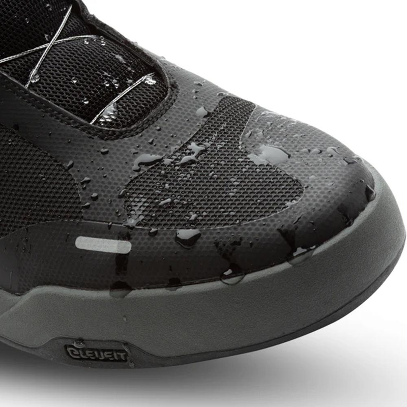 Eleveit Vision E-Dry motocikla zābaki, melni