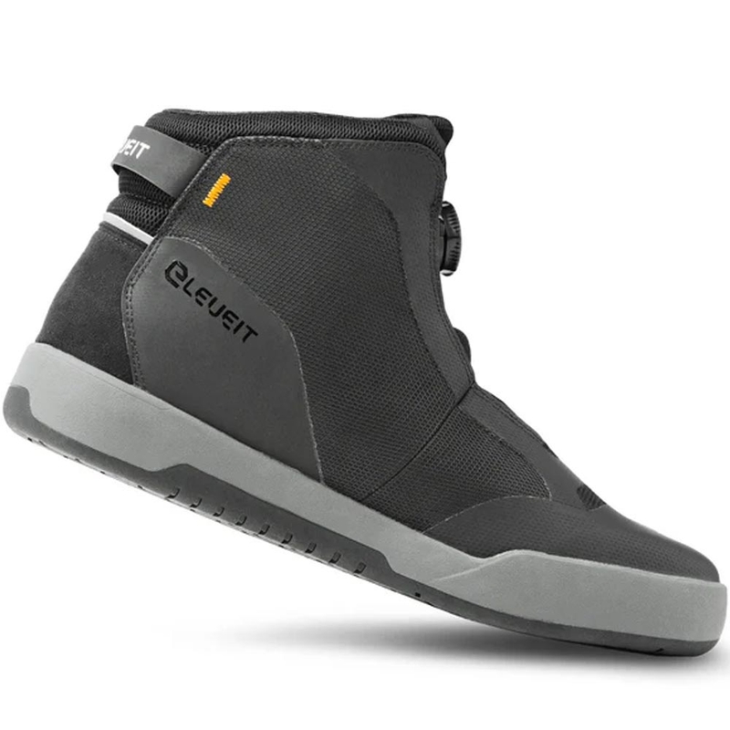 Eleveit Vision E-Dry motocikla zābaki, melni