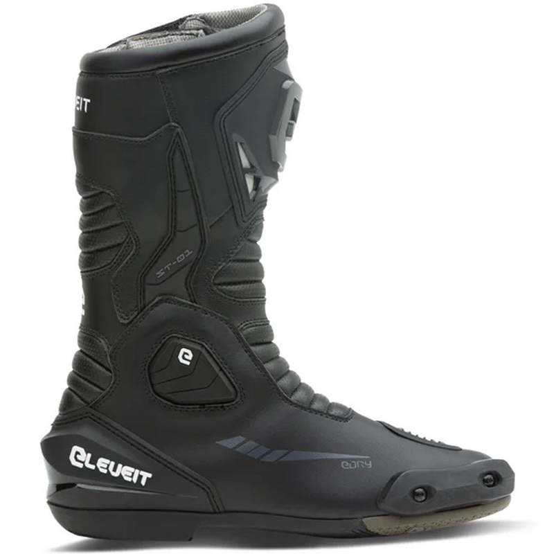 Eleveit ST-01 E-Dry motocikla zābaki melni