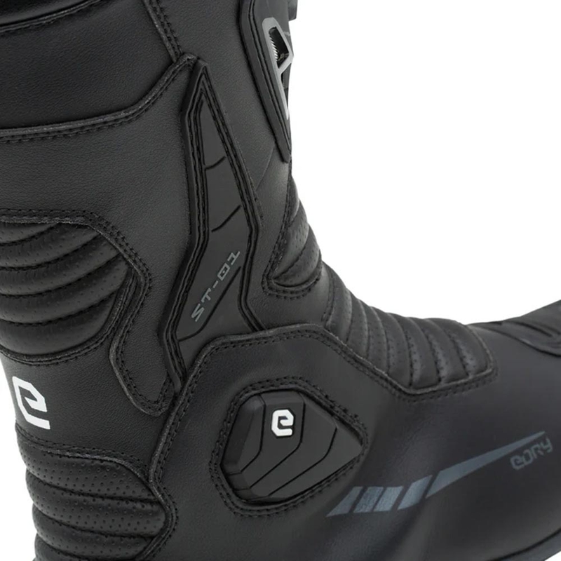 Eleveit ST-01 E-Dry motocikla zābaki melni