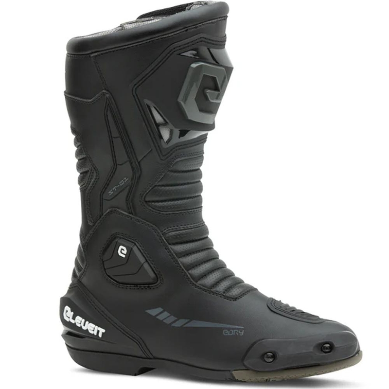 Eleveit ST-01 E-Dry motocikla zābaki melni