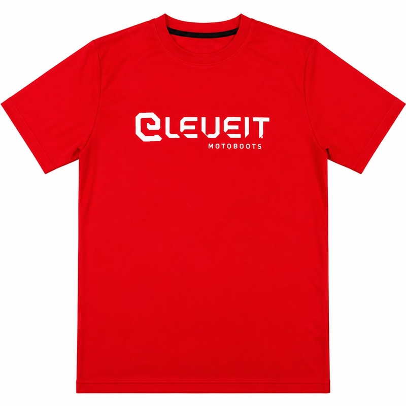 T-krekls Eleveit Logo sarkans