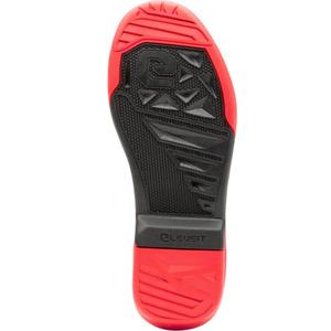 Eleveit X PEAK Junior gumijas zoles melni sarkanas