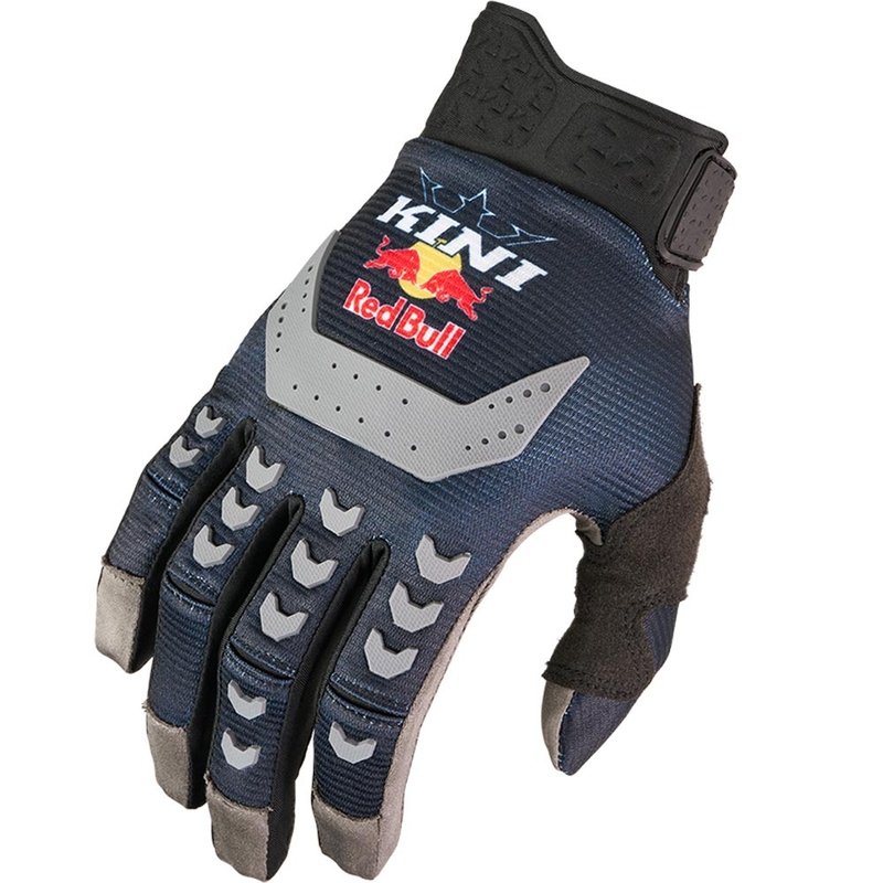 KINI Red Bull MXC 1.0 motokrosa cimdi antracīta krāsā