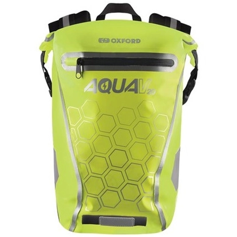 Ūdensnecaurlaidīga mugursoma Oxford AQUA V20 fluo yellow 20 l
