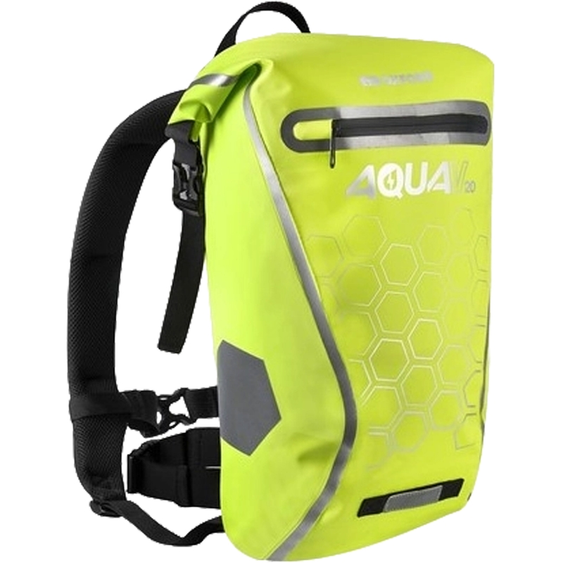 Ūdensnecaurlaidīga mugursoma Oxford AQUA V20 fluo yellow 20 l