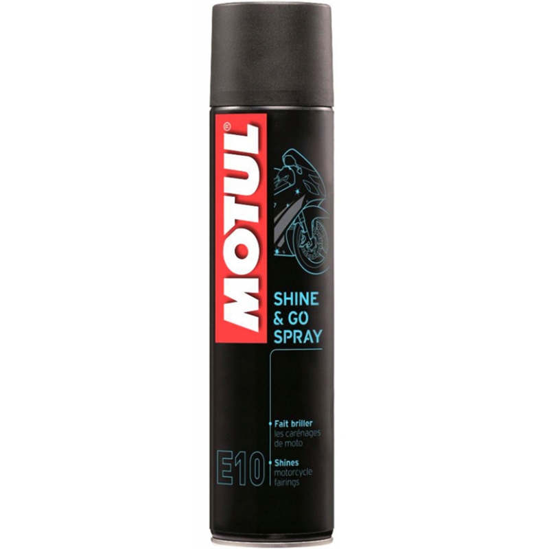 Motul E10 Shine &amp; Go plastmasas apstrādes līdzeklis 400 ml