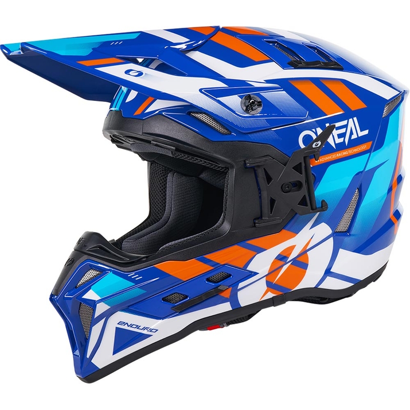 Motokrosa ķivere O´Neal EX-SRS Dust zila-oranža