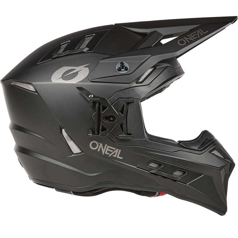 Motokrosa ķivere O´Neal EX-SRS Solid melna