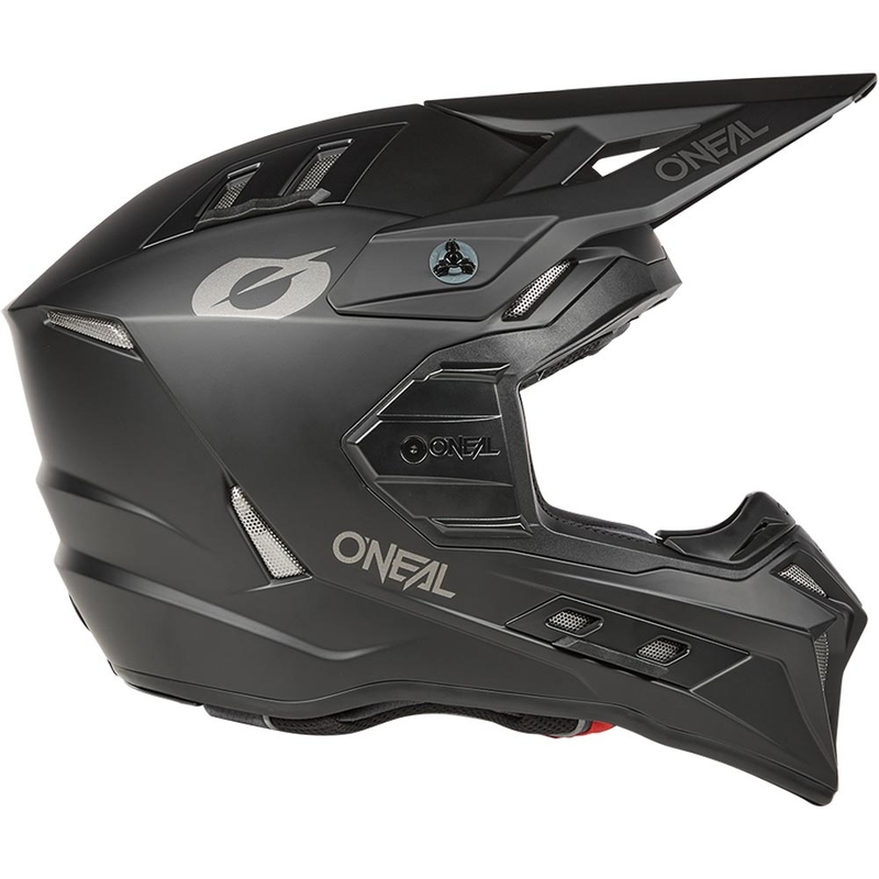 Motokrosa ķivere O´Neal EX-SRS Solid melna