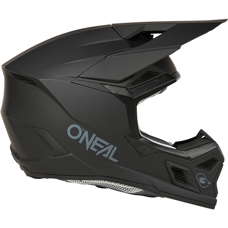 Motokrosa ķivere O´Neal 3SRS Solid matēta melna