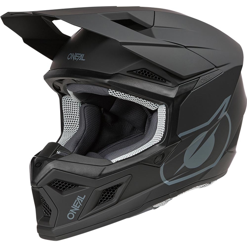 Motokrosa ķivere O´Neal 3SRS Solid matēta melna