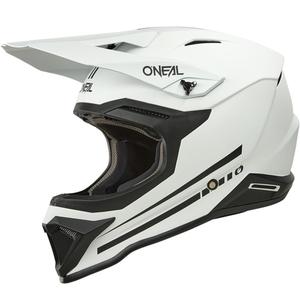 Motokrosa ķivere O´Neal 1SRS Solid matēta balta