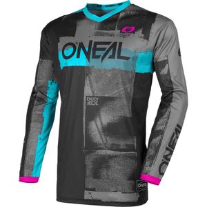 O'Neal Element Roller sieviešu motokrosa krekls melns-zils