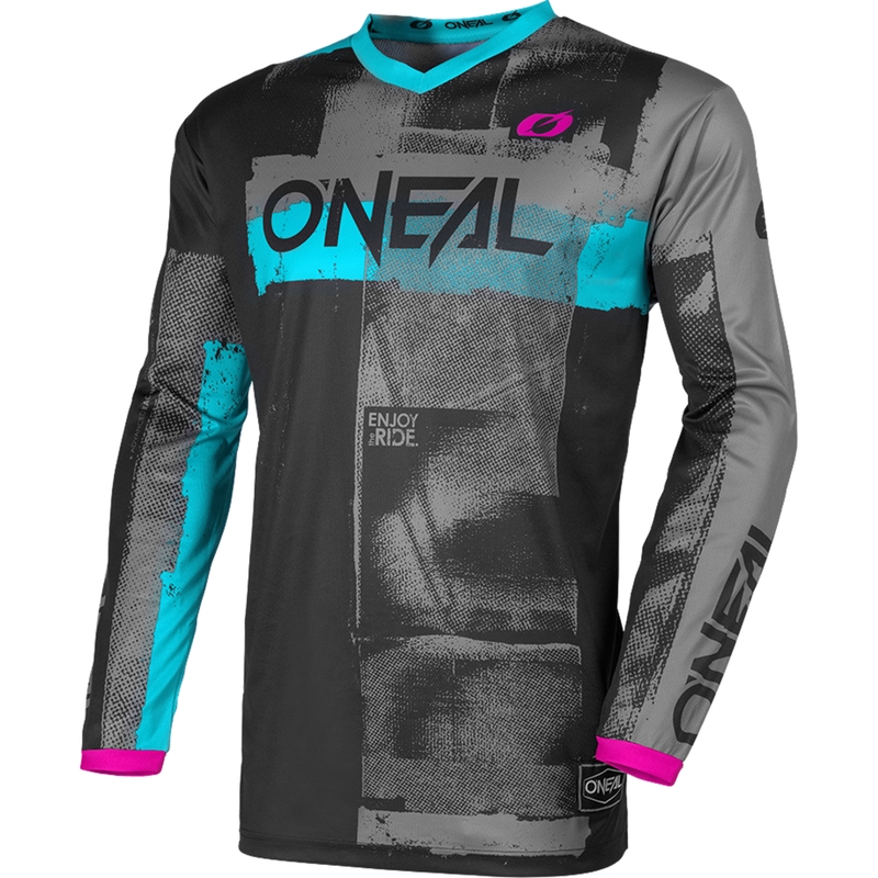 O'Neal Element Roller sieviešu motokrosa krekls melns-zils