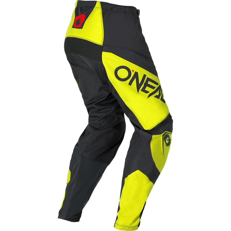 O´Neal Element Racewear motokrosa bikses melnas-fluorēti dzeltenas