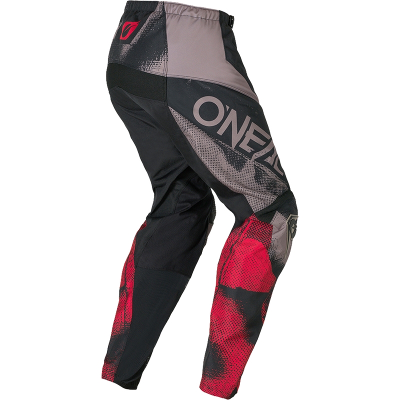 O´Neal Element Roller motokrosa bikses pelēki sarkanas