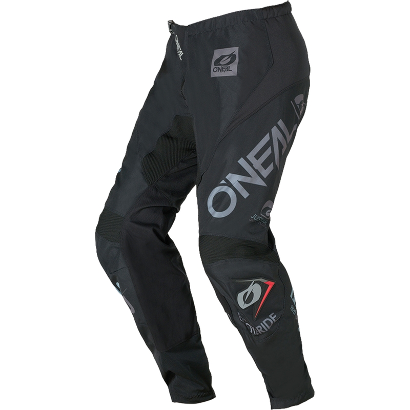 O´Neal Element Brand motokrosa bikses melni pelēkas