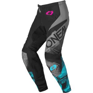 Sieviešu motokrosa bikses O´Neal Element Roller melnas-zilas