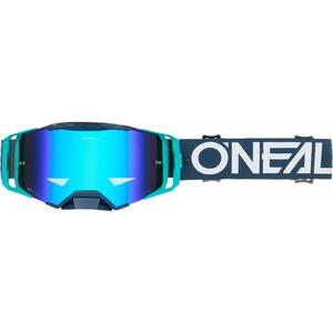 Motokrosa brilles O´Neal B-33 Hexa zilas (irīdija zils pleksiglass)