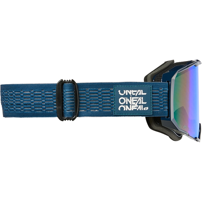 Motokrosa brilles O´Neal B-22 Static zilas (irīdija zils pleksiglass)