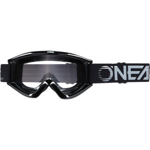 Motokrosa brilles O´Neal B-Zero melnas (caurspīdīgs pleksiglass)