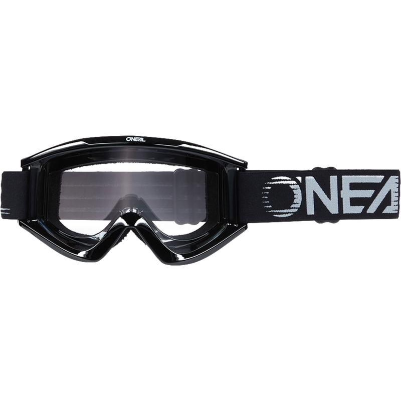 Motokrosa brilles O´Neal B-Zero melnas (caurspīdīgs pleksiglass)
