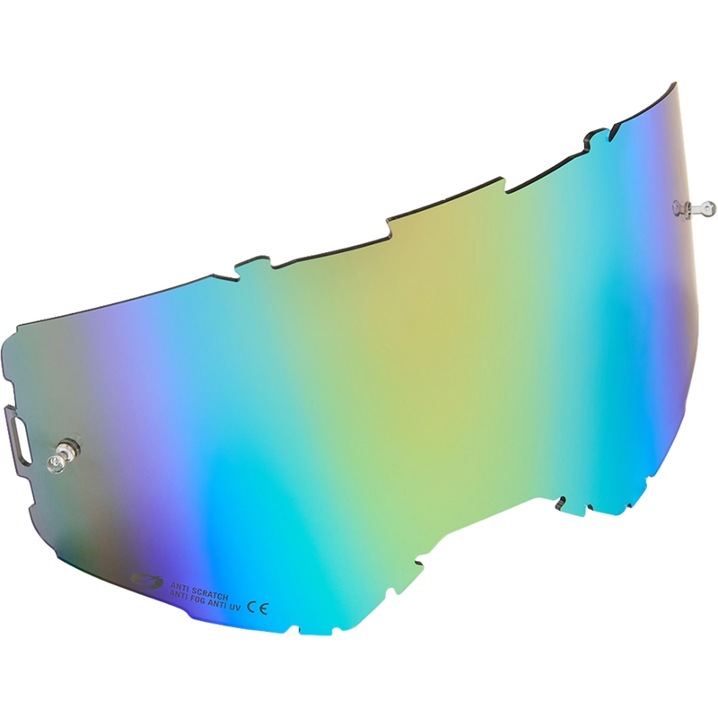 Plexiglass motokrosa brillēm O´Neal B-22, B-33 zelta irīdija