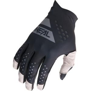 O´Neal Pin it uzvelkamie motokrosa cimdi melni pelēki