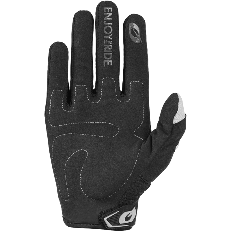 O´Neal Element Racewear motokrosa cimdi melni pelēki