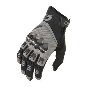 Motokrosa cimdi O´Neal Butch Carbon CE pelēki melni