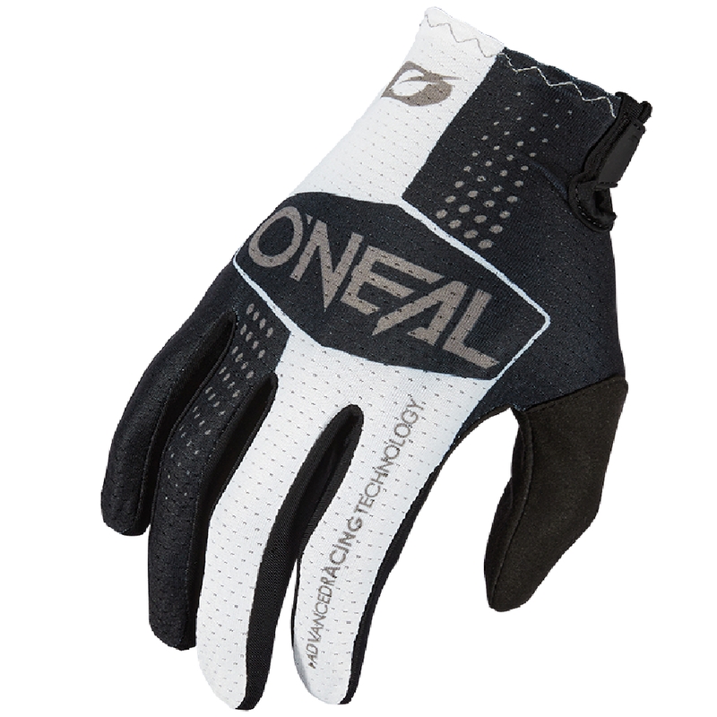 O'Neal Matrix Split motokrosa cimdi melni-balti
