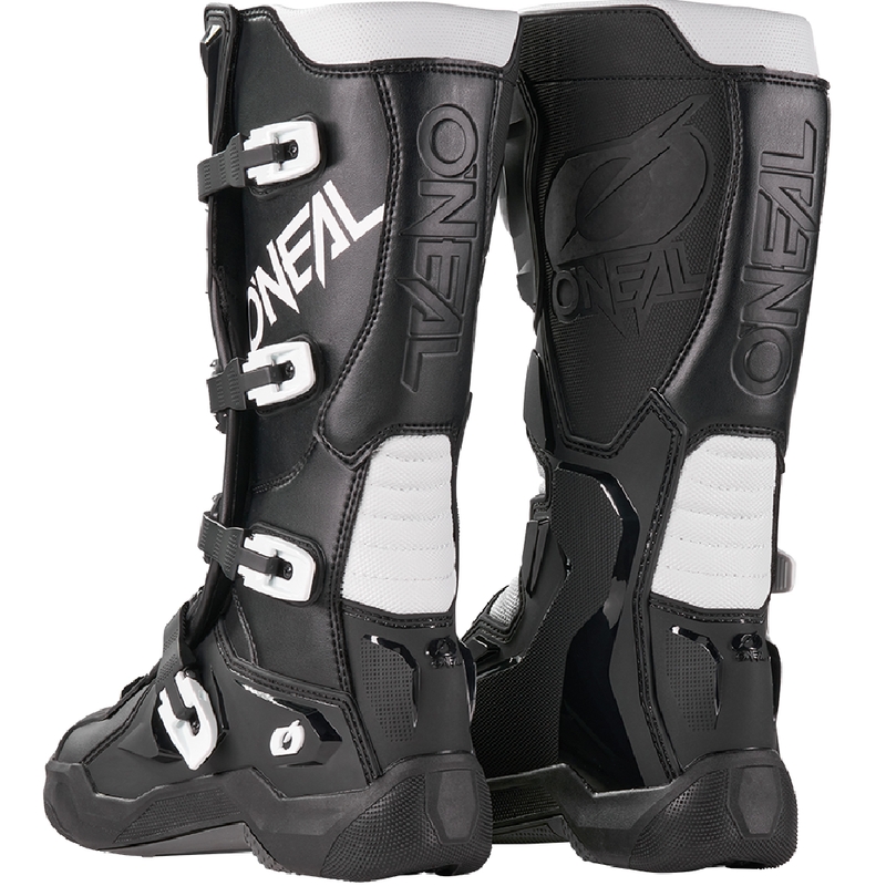 O'Neal 3SRS motokrosa zābaki melni-balti