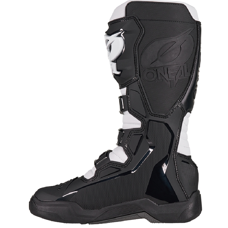 O'Neal 3SRS motokrosa zābaki melni-balti