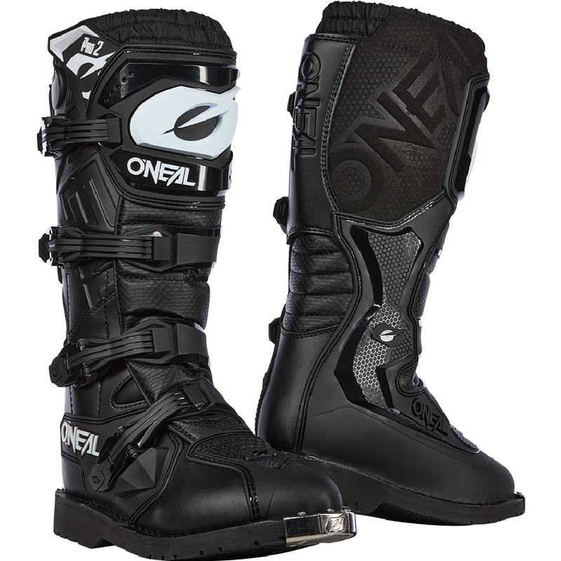O'Neal Rider PRO II motokrosa zābaki melni