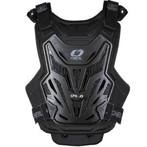 O'Neal Split Lite motocikla krūšu aizsargs, melns