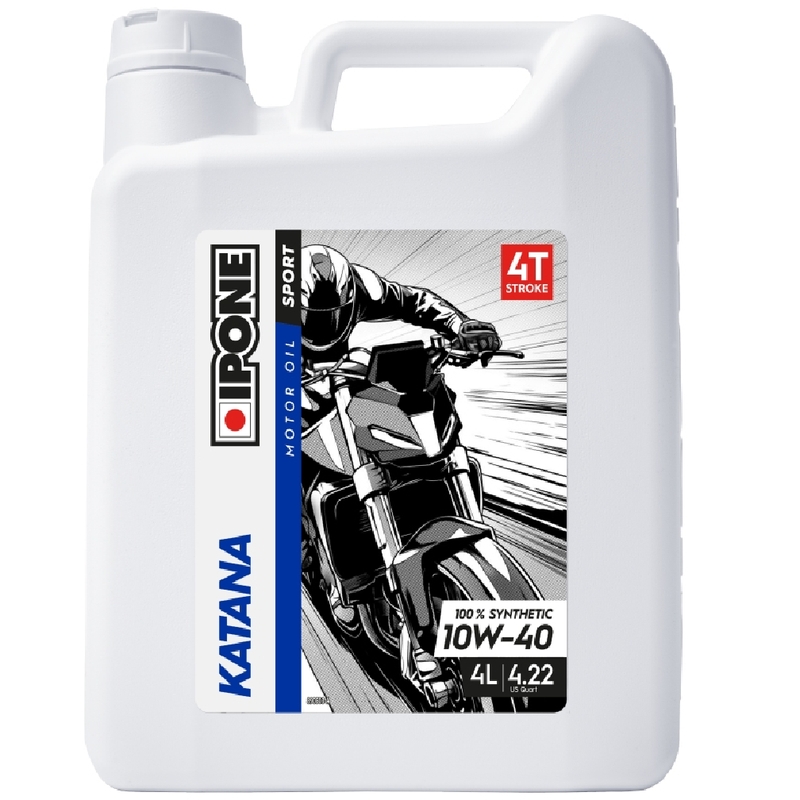 Sintētiskā motoreļļa IPONE Katana 10W-40 Ester MA2 4 l