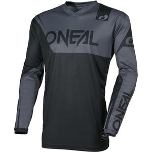 O'Neal Element Racewear bērnu motokrosa krekls melns-pelēks