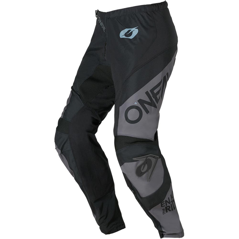 O'Neal Element Racewear bērnu motokrosa bikses melnas-pelēkas