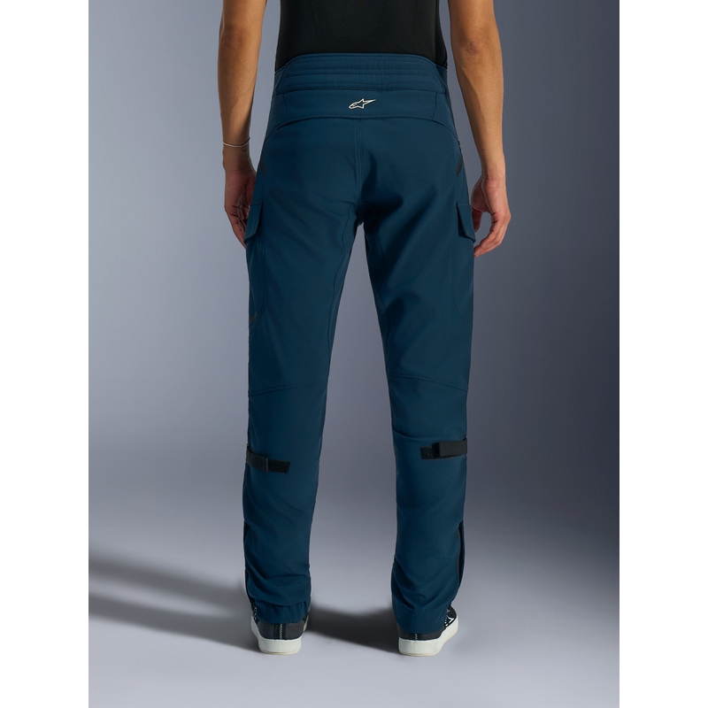 Alpinestars Juggernaut V2 motocikla bikses zilas