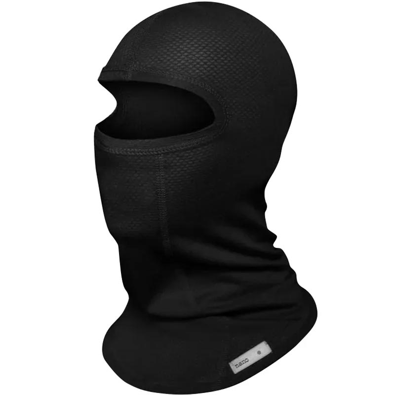 Motocikla ķivere Nanosilver Ski & Moto melna