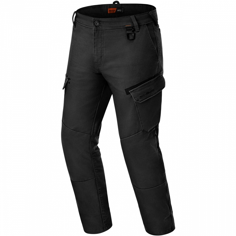 Shima Recon pagarinātās motocikla bikses, melnas
