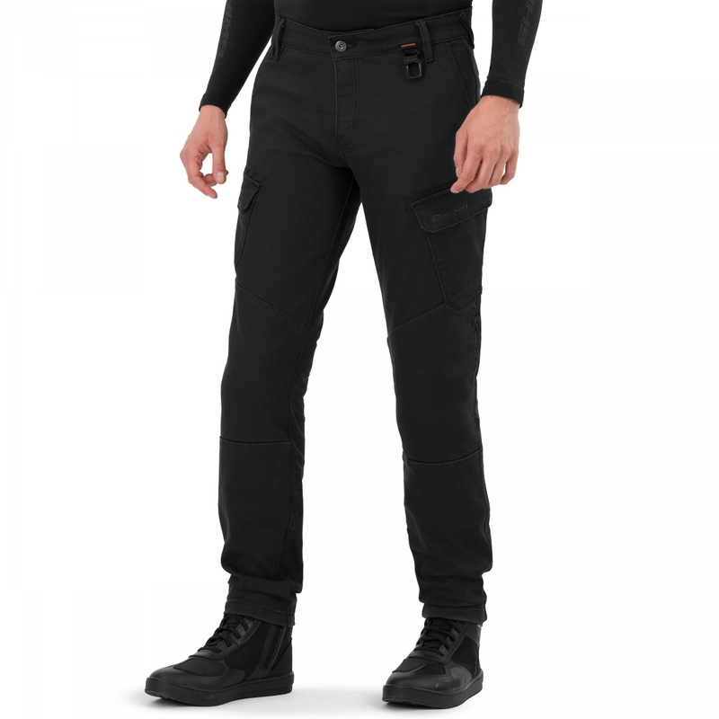Shima Recon pagarinātās motocikla bikses, melnas