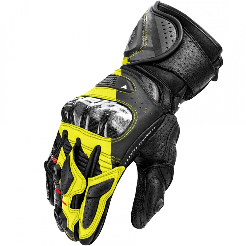 Shima RS-3 motocikla cimdi, fluorescējoši dzelteni