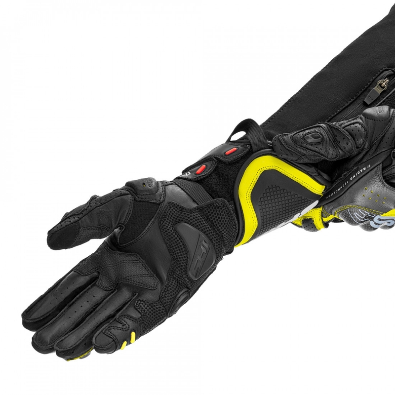 Shima RS-3 motocikla cimdi, fluorescējoši dzelteni