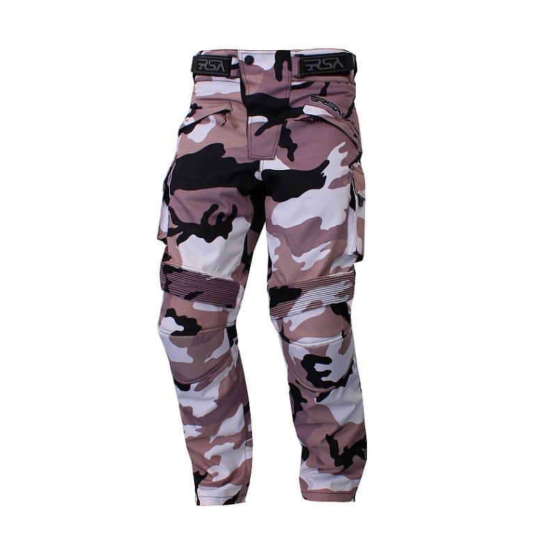 Moto kalhoty RSA Camuflage - II. jakost