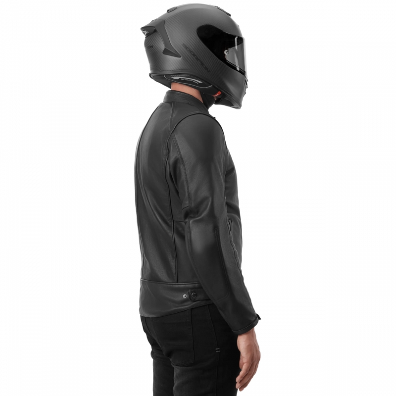Ādas motocikla jaka Shima Hunter 3.0 melna